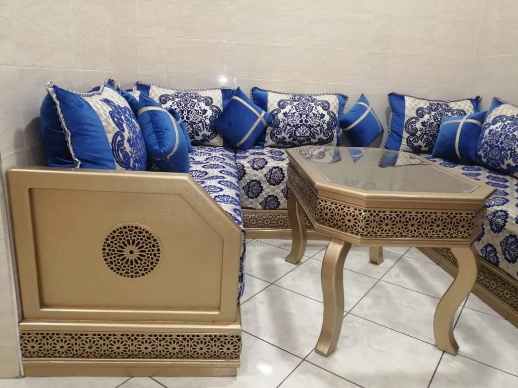 طاولة زاوية صالون مغربي